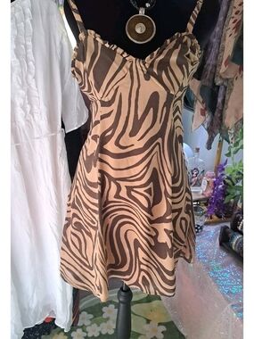 Desert Mirage Swirl Mini Dress | Wild Fable | Small